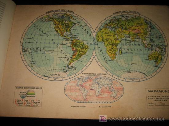 Libros de segunda mano: ATLAS ESCOLAR MODERNO 1943 - Foto 2