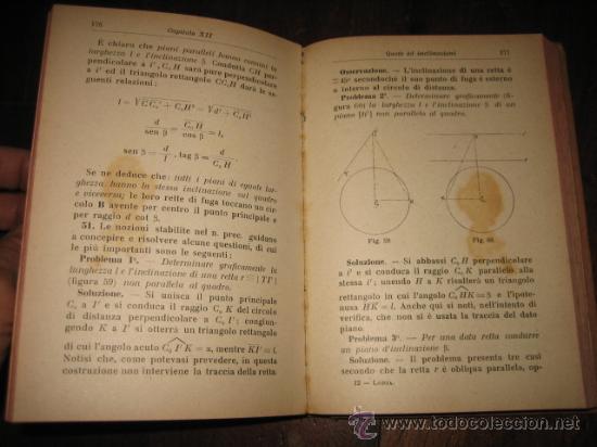 Libros de segunda mano: METODI DE GEOMETRIA DESCRITTIVA - Foto 2