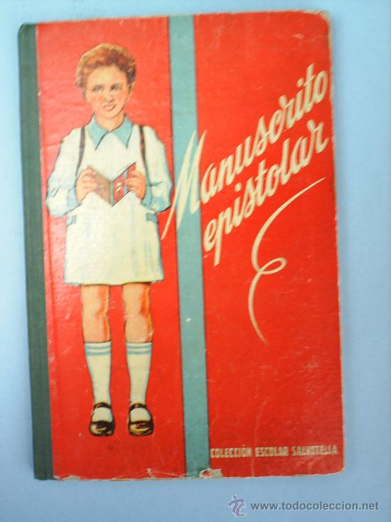 Libros de segunda mano: libro escolar MANUSCRITO EPISTOLAR 1960 - Foto 1