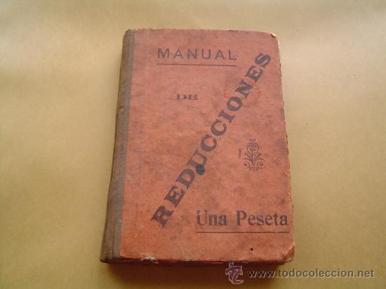 Libros de segunda mano: Peque&ntilde;o libro Manual de Reducciones. - Foto 1