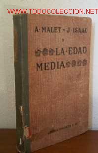 Libros de segunda mano: LA EDAD MEDIA - A&Ntilde;O 1941 - LIBRO ESCOLAR - Foto 1