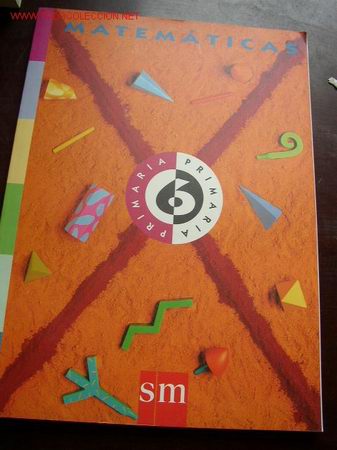 Libros de segunda mano: EDC. S.M. MATEM&Aacute;TICAS - 6&ordm; PRIMARIA - 1994 - Foto 1