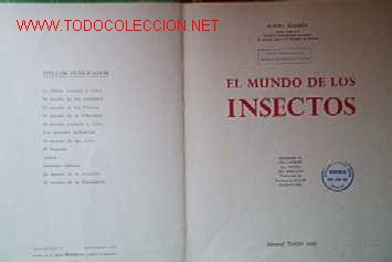 Libros de segunda mano: EL MUNDO DE LOS INSECTOS - Foto 3