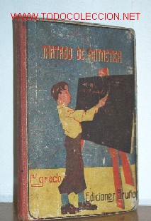 Libros de segunda mano: TRATADO DE ARITMETICA - LIBRO ESCOLAR - Foto 1