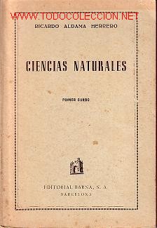 Libros de segunda mano: CIENCIAS NATURALES Ricardo Aldama - Foto 1