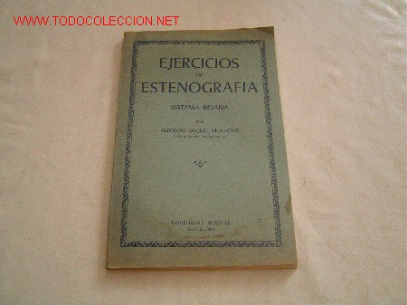 Libros de segunda mano: Ejercicios de estenografia - Foto 1