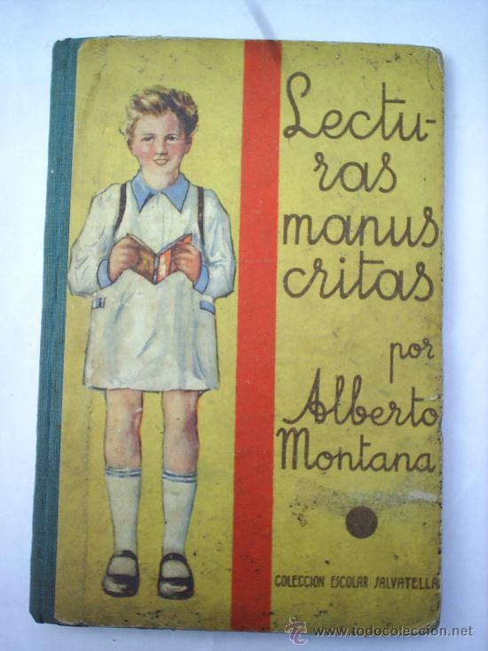 Libros de segunda mano: LECTURAS MANUSCRITAS -1937--EDIT. SALVATELLA - Foto 1