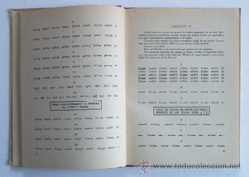 Libros de segunda mano: LA VERDADERA MECANOGRAFIA AL TACTO - LIBRO ESCOLAR - Foto 4