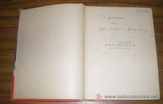 Libros de segunda mano: Aritm&eacute;tica &ndash; Segundo Grado.- Edelvives. (1946) - Foto 3