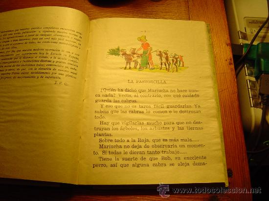 Libros de segunda mano: Antiguo libro de texto Segundo Libro. (Tapas de cart&oacute;n) - Foto 3
