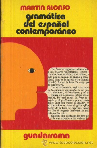 Libros de segunda mano: GRAMATICA DEL ESPA&Ntilde;OL CONTEMPORANEO  (A/ LING- 039) - Foto 1
