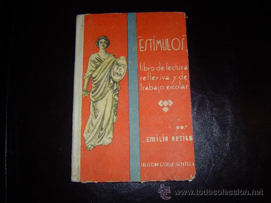 Libros de segunda mano: Libro escuela  ESTIMULOS - Foto 1