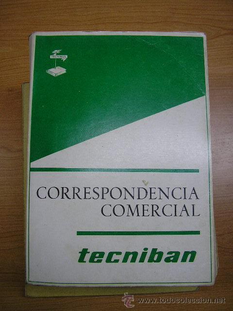 Libros de segunda mano: MANUAL DE CORRESPONDENCIA COMERCIAL,TECNIBAN, A&Ntilde;O 1970 - Foto 1