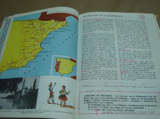 Libros de segunda mano: LIBRO DE TEXTO GEOGRAFIA EDICIONES BRU&Ntilde;O GRADO ELEMENTAL 2&ordf; CICLO 1966 - Foto 3