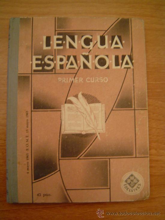 Libros de segunda mano: LENGUA ESPA&Ntilde;OLA  -PRIMER CURSO - Foto 1