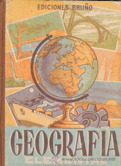 Libros de segunda mano: GEOGRAFIA ELEMENTAL. SEGUNDO GRADO. BRU&Ntilde;O (A-ESC-755) - Foto 1