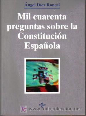 Libros de segunda mano: MIL CUARENTA PREGUNTAS SOBRE LA CONSTITUCI&Oacute;N ESPA&Ntilde;OLA - Foto 1
