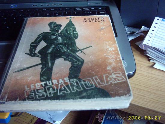 Libros de segunda mano: lecturas espa&ntilde;olas. Adolfo Maillo 140 pags - Foto 1