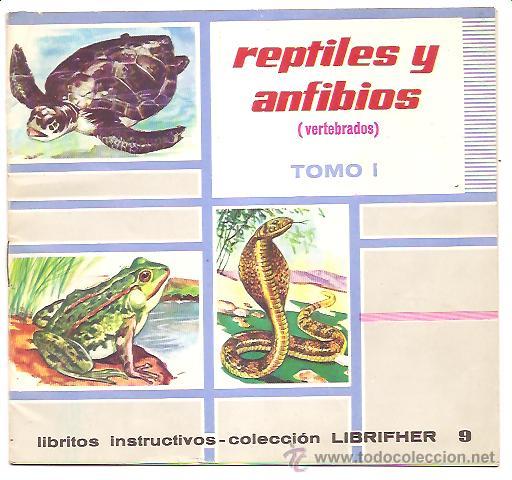 Libros de segunda mano: LIBRITOS INSTRUCTIVOS LIBRIFHER 9 &ndash; TOMO I &ndash; REPTILES - Foto 1