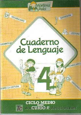 Libros de segunda mano: CUADERNO DE LENGUAJE MONTENA AULA - Foto 1