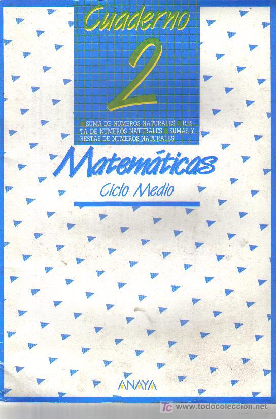 Libros de segunda mano: CUADERNO DE MATEM&Aacute;TICAS ANAYA - Foto 1