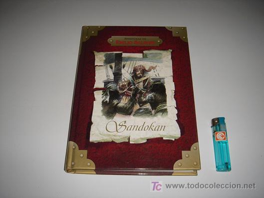 Libros de segunda mano: aventuras de emilio salgari Sandokan - Foto 1