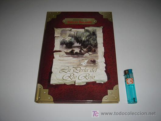 Libros de segunda mano: aventuras de emilio salgari La perla del rio rojo - Foto 1