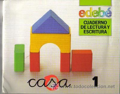 Libros de segunda mano: CUADERNO DE LECTURA Y ESCRITURA 1 DE EDEB&Eacute; - Foto 1