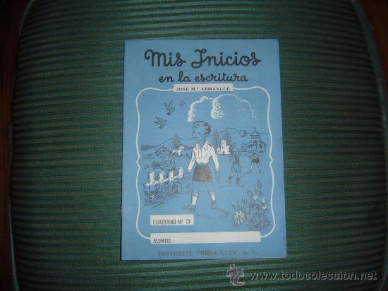 Libros de segunda mano: Cuaderno Mis inicios en la escritura n&ordm;3 - Foto 1