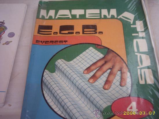 Libros de segunda mano: Matem&aacute;ticas 4&ordm; EGB Everest, 81 - Foto 1
