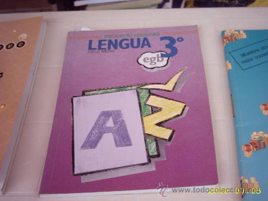 Libros de segunda mano: Lengua 3&ordm; EGB Edelvives - Foto 1