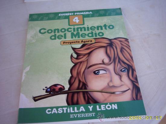 Libros de segunda mano: Conocimiento del Medio 4 (Castilla y Le&oacute;n) Everest - Foto 1