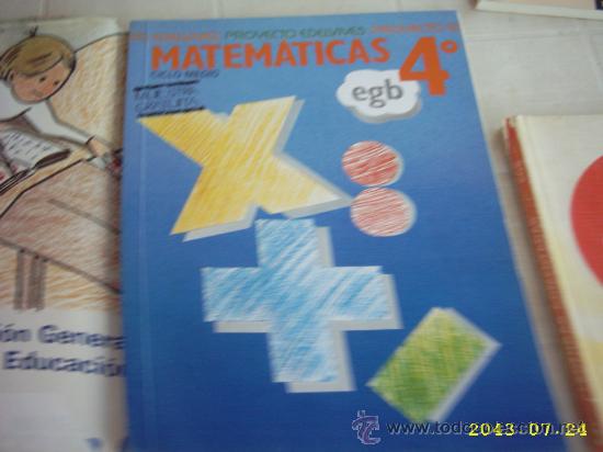 Libros de segunda mano: Matem&aacute;ticas 4 Edelvives - Foto 1