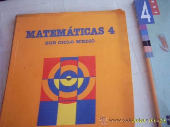 Libros de segunda mano: Matem&aacute;ticas 4 Santillana - Foto 1