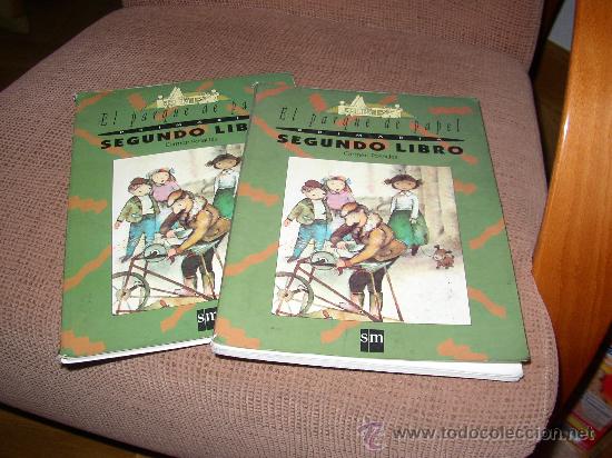 Libros de segunda mano: 2 LIBROS DE EL PARQUE DE PAPEL. CARMEN POSADAS, 2 LIBRO,SM - Foto 1