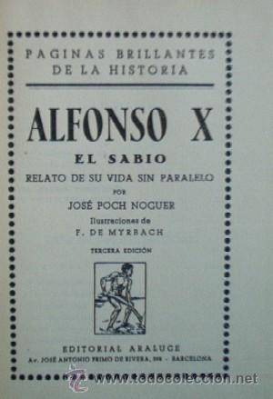 Libros de segunda mano: ALFONSO X EL SABIO - Foto 3