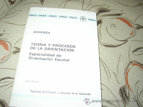 Libros de segunda mano: TEORIA Y PROCESOS DE ORIENTACION. UNED - Foto 1