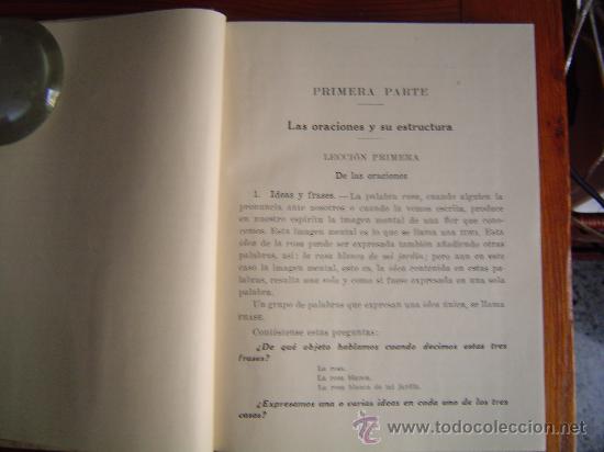 Libros de segunda mano: Libro de texto .-Gramatica Castellana ll grado 1955 - Foto 3