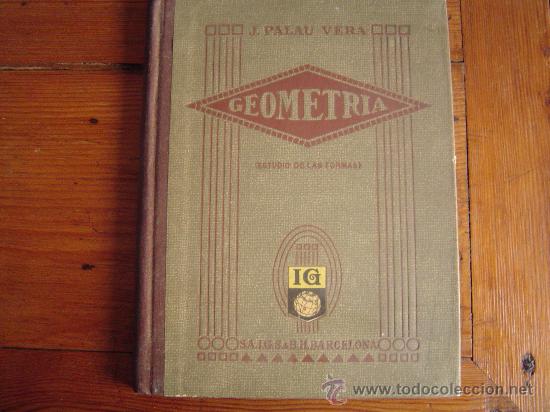 Libros de segunda mano: Libro de texto .-Geometria (estudio de las formas) 1939 - Foto 1