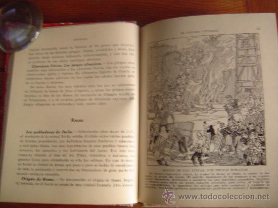 Libros de segunda mano: Libro de texto .-Compendio de Historia Universal libro primero 1948 - Foto 4