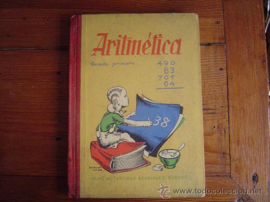 Libros de segunda mano: Libro de texto.-Aritmetica grado primero 1944 - Foto 1