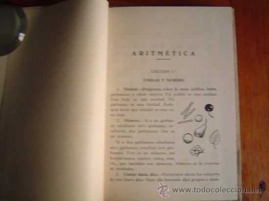 Libros de segunda mano: Libro de texto.-Aritmetica grado primero 1944 - Foto 3