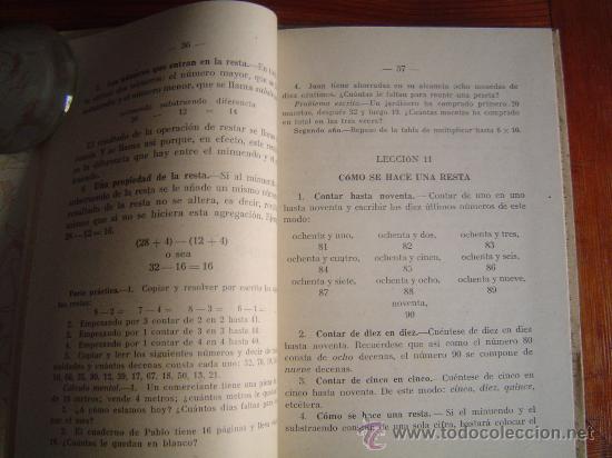 Libros de segunda mano: Libro de texto.-Aritmetica grado primero 1944 - Foto 4