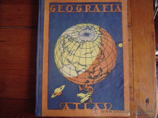 Libros de segunda mano: Libro de texto.-Geografia -Atlas-1949 - Foto 1