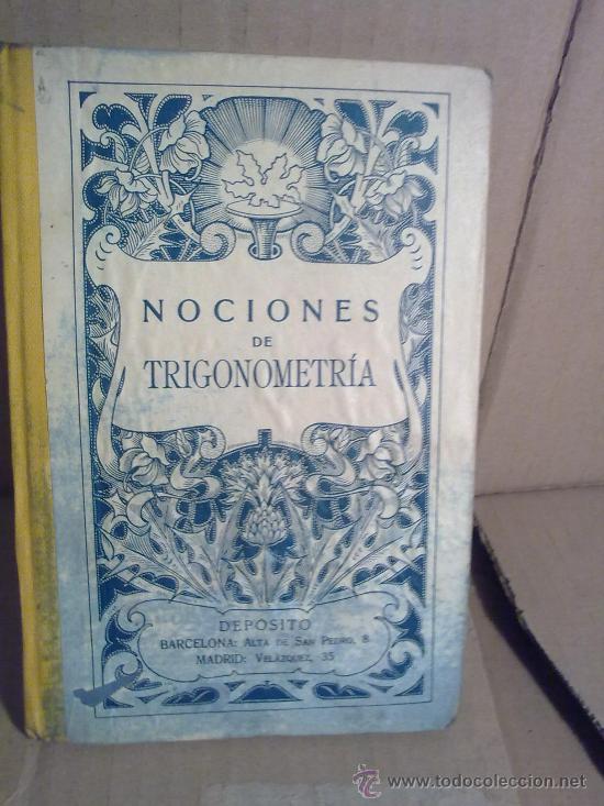 Libros de segunda mano: NOCIONES DE TRIGONOMETRIA - Foto 1
