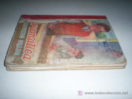 Libros de segunda mano: GRAM&Aacute;TICA. SEGUNDO GRADO. ED. LUIS VIVES. (1952) - Foto 7