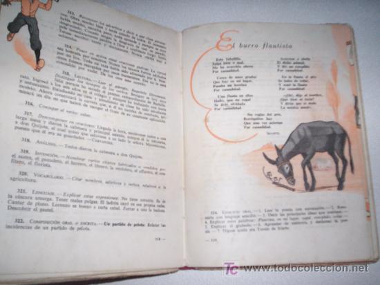 Libros de segunda mano: GRAM&Aacute;TICA. SEGUNDO GRADO. ED. LUIS VIVES. (1952) - Foto 6
