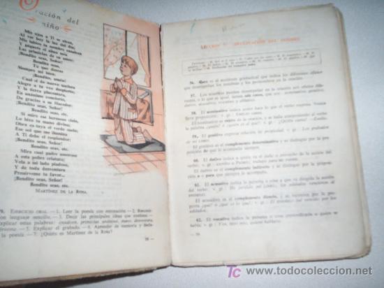 Libros de segunda mano: GRAM&Aacute;TICA. SEGUNDO GRADO. ED. LUIS VIVES. (1952) - Foto 4