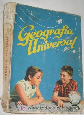 Libros de segunda mano: GEOGRAF&Iacute;A UNIVERSAL 2&ordm;A&Ntilde;O, S.M., 1960 - Foto 1