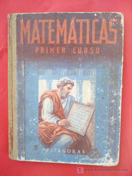 Libros de segunda mano: LIBRO ESCOLAR , MATEMATICAS .primer curso, 1954 , editorial luis vives - Foto 7